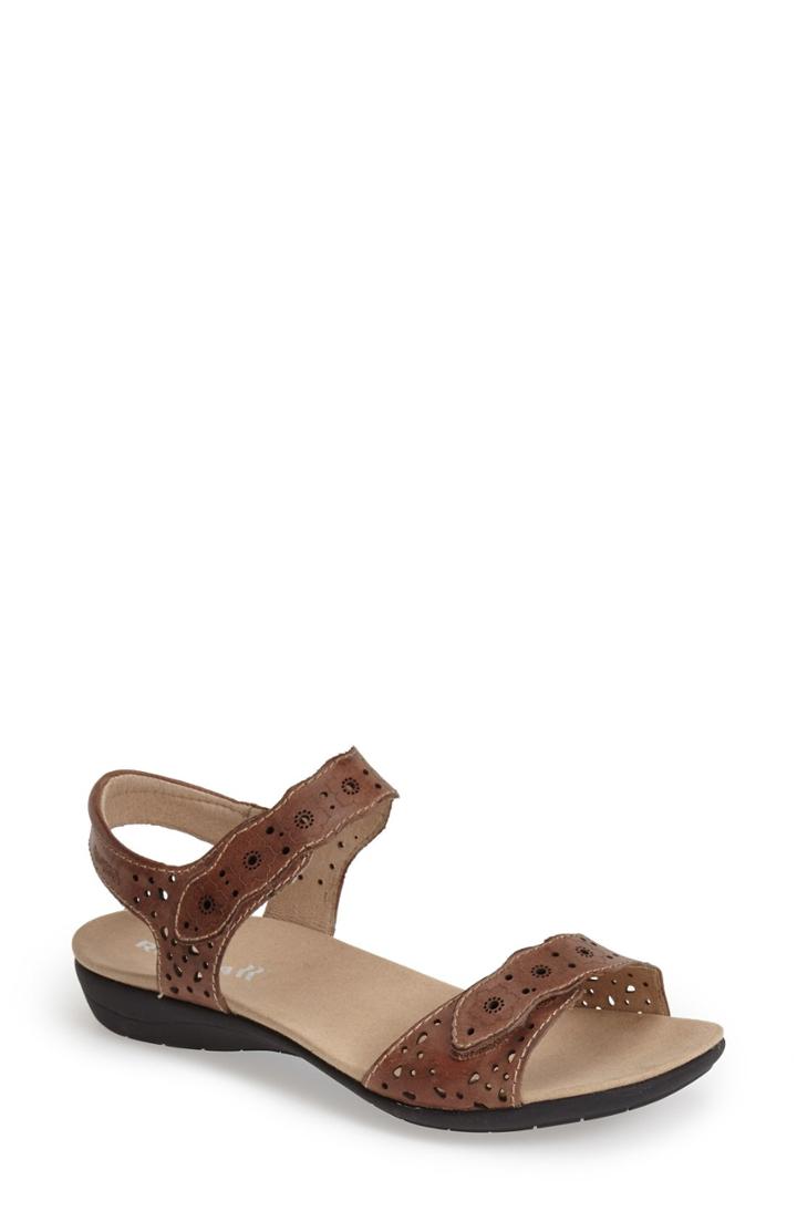 Women's Romika 'tahiti 03' Quarter Strap Sandal -8.5us / 39eu - Brown