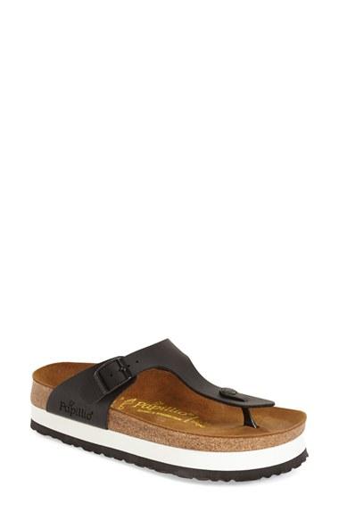 Women's Papillio By Birkenstock 'gizeh' Birko-flor Platform Flip Flop Sandal