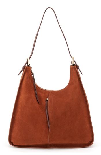Hobo Marley Nubuck Leather Hobo - Brown