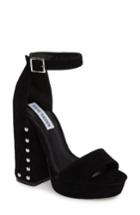 Women's Steve Madden Jasmine Platform Sandal .5 M - Black