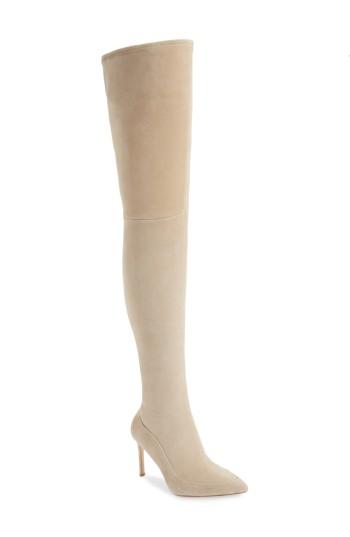 Women's Pour La Victoire Cassie Thigh High Boot .5 M - White