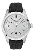 Men's Hugo Automatic Felt Strap Watch, 40mm