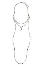 Women's Nakamol Design Layered Moon Necklace