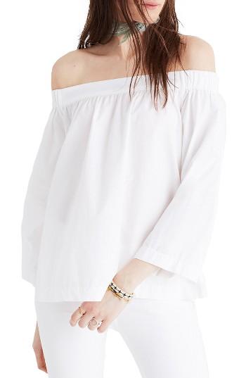 Women's Madewell Off The Shoulder Blouse