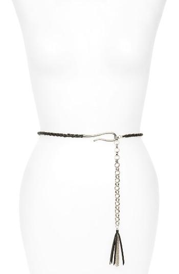 Women's Lodis Braided Tassel Belt