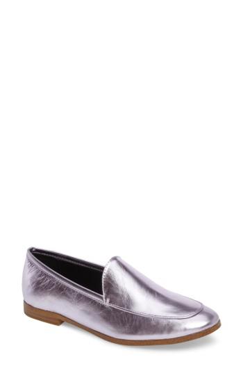 Women's Rebecca Minkoff Dylan Metallic Loafer M - Purple