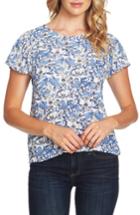 Women's Cece Ivy Forest Flutter Sleeve Blouse