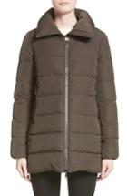 Women's Moncler Petrea Quilted Down Puffer Jacket - Green