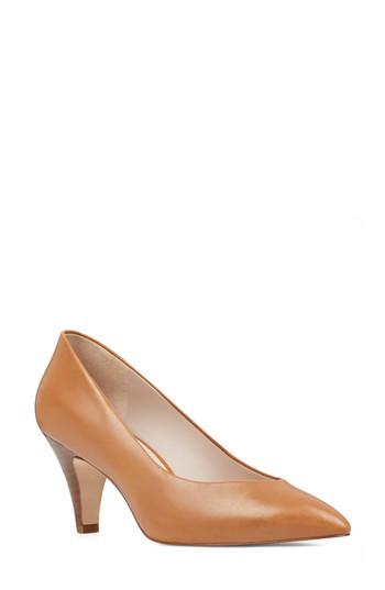 Women's Nine West Faith Pump M - Beige
