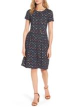 Women's Barbour Ared Tree Print Dress Us / 8 Uk - Blue