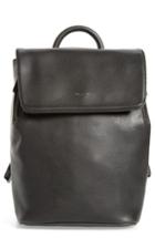 Matt & Nat Mini Fabi Faux Leather Backpack - Black