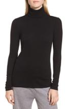 Women's Nordstrom Signature Ribbed Stretch Turtleneck
