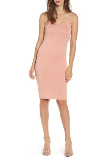 Women's Soprano Knit Sheath Dress - Coral