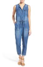 Women's Caslon Sleeveless Utility Jumpsuit