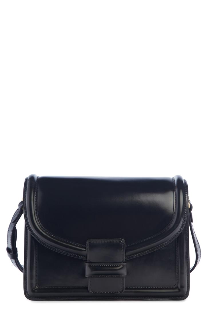 Dries Van Noten Leather Crossbody Bag - Black