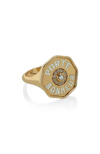 Women's Marlo Laz Porte Bonhuer Coin Ring
