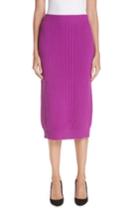 Women's Marc Jacobs Wool & Cashmere Pencil Skirt - Pink