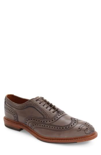 Men's Allen Edmonds Neumok 2.0 Wingtip D - Grey