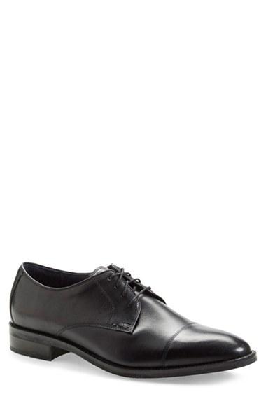 Men's Cole Haan 'warren' Cap Toe Derby .5 M - Black