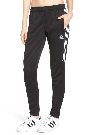 Women's Adidas Trio 17 Training Pants, Size - Black