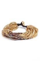 Women's Ink + Alloy Beaded Bracelet