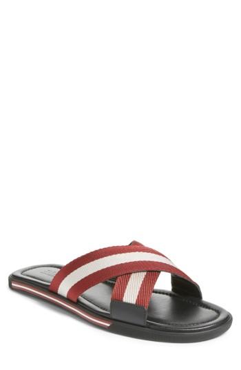 Men's Bally Bonks Slide Sandal .5 D - Red