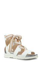 Women's Nine West Veedah Strappy Sandal M - White