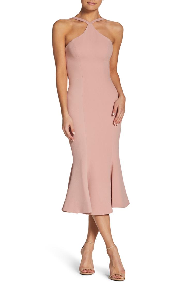 Women's Dress The Population Tessa Crepe Mermaid Dress