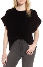 Women's Current/elliott The Janie Velvet Top