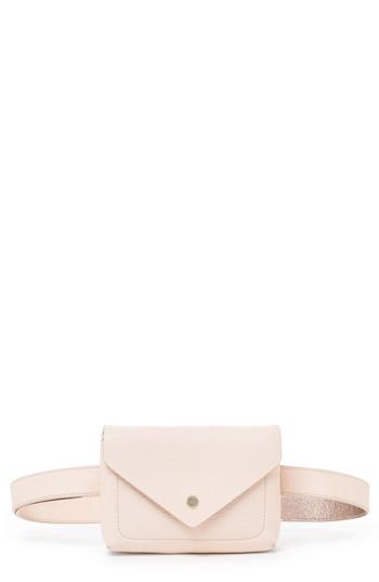 Botkier Vivi Calfskin Leather Convertible Belt Bag - Pink