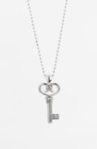 Women's Lagos Sterling Silver Key Long Strand Pendant Necklace