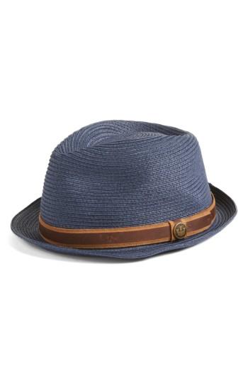 Men's Goorin Bros. Relax Straw Fedora - Blue