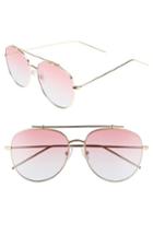 Women's Bp. Gradient Aviator Sunglasses - Ombre Pink