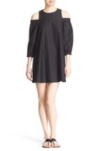 Women's Tibi Cold Shoulder Shift Dress