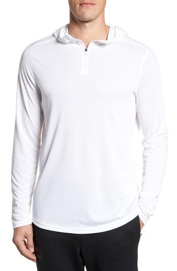 Men's Under Armour Threadborne Mesh Knit Hoodie, Size - Black