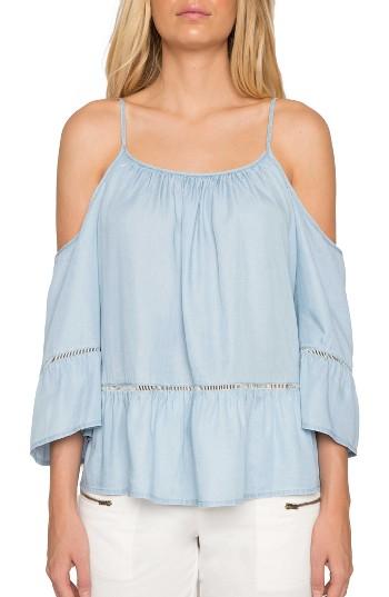 Women's Willow & Clay Off The Shoulder Chambray Top