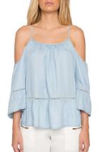 Women's Willow & Clay Off The Shoulder Chambray Top