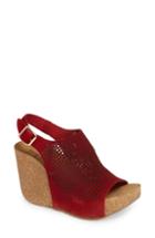 Women's Bos. & Co. Savona Wedge Sandal .5-8us / 38eu - Red