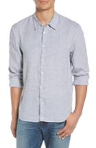 Men's James Perse Slim Fit Linen Sport Shirt - Grey