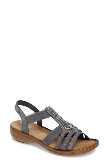 Women's Rieker Antistress Regina S1 Sandal Eu - Grey