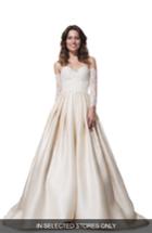 Women's Olia Zavozina Clara Lace & Silk Organza Ballgown Dress