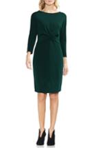 Women's Vince Camuto Cross Front Body-con Dress, Size - Green