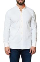 Men's Maceoo Long Sleeve Sport Shirt (l) - White