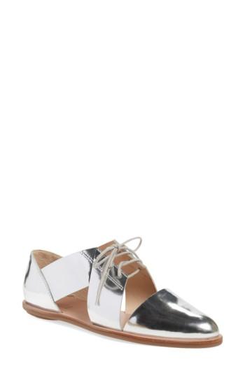 Women's Loeffler Randall 'willa' Flat M - Metallic