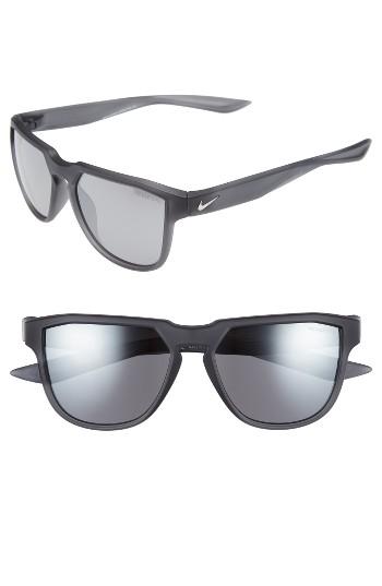 Men's Nike Fly Swift 57mm Sunglasses - Matte Anthracite/ Gunmetal