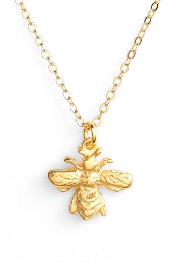 Women's Ten79la Honeybee Pendant Necklace