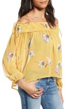 Women's Moon River Floral Off The Shoulder Top