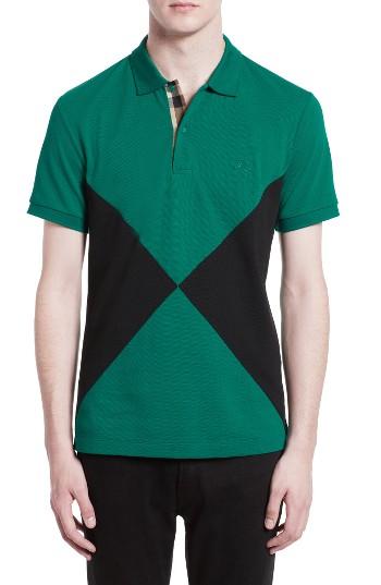 Men's Burberry Louis Abown Geometric Polo