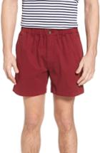 Men's Vintage 1946 Snappers Elastic Waist Shorts, Size - Red