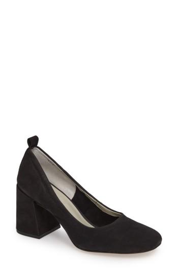 Women's 1.state Madene Block Heel Pump .5 M - Black